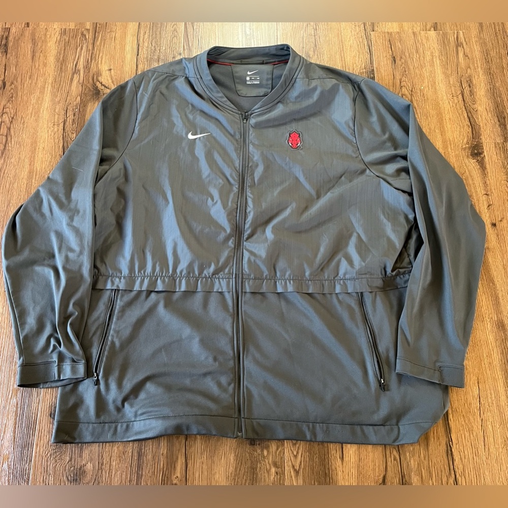Arkansas Razorbacks Full Zip Windbreaker